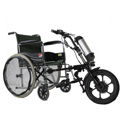 Chaise roulante électrique à hauteur réglable de 350w facile à manipuler